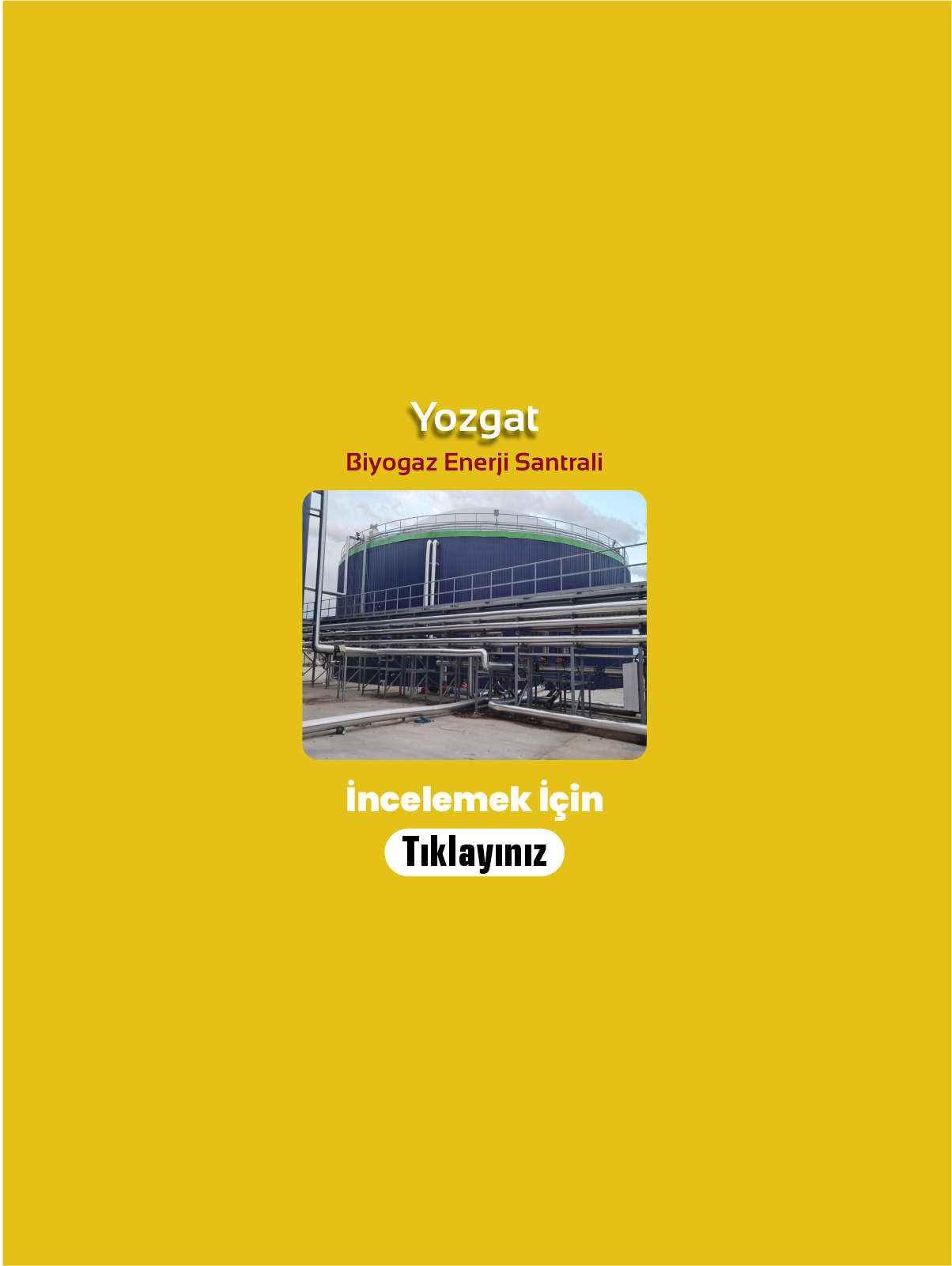 Yozgat  Biyogaz Enerji Santrali